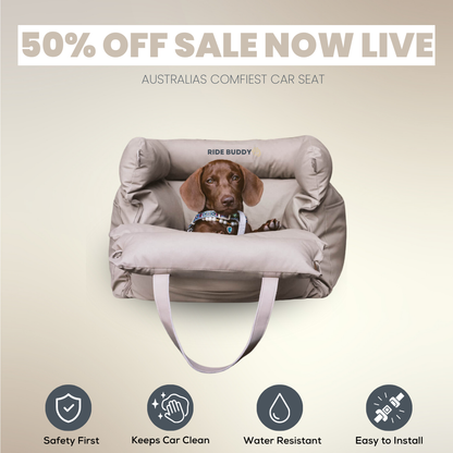 Ride Buddy - Dog Booster Seat & Bed